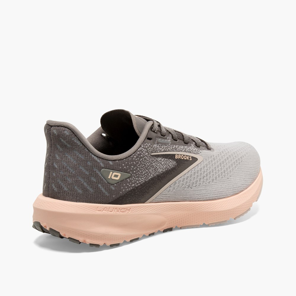 Chaussures Running Route Brooks Launch 10 Noir Femme | HRU-4135599